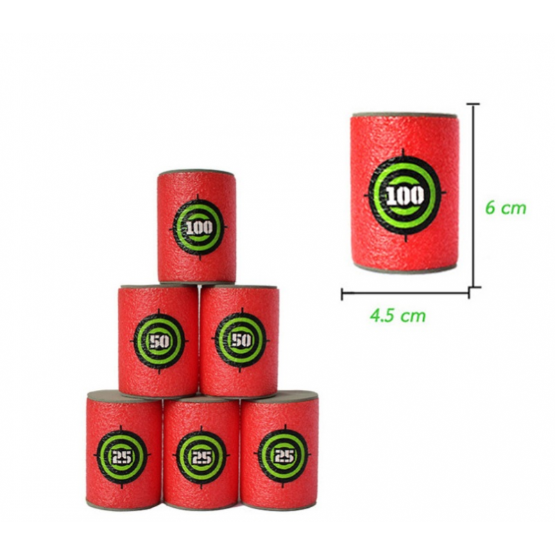 Toy  accessories scoring soft bullet shooting  Foam eva dart target barre 
