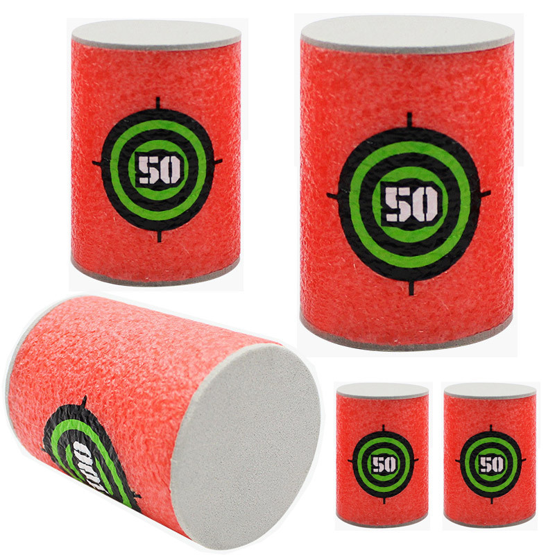 Toy  accessories scoring soft bullet shooting  Foam eva dart target barre 