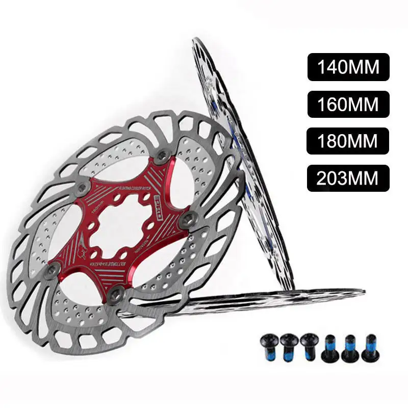 160mm Floating Disc Brake Rotor dissipation Heat Bicycle Disc Brake Rotor Bicycle Parts 