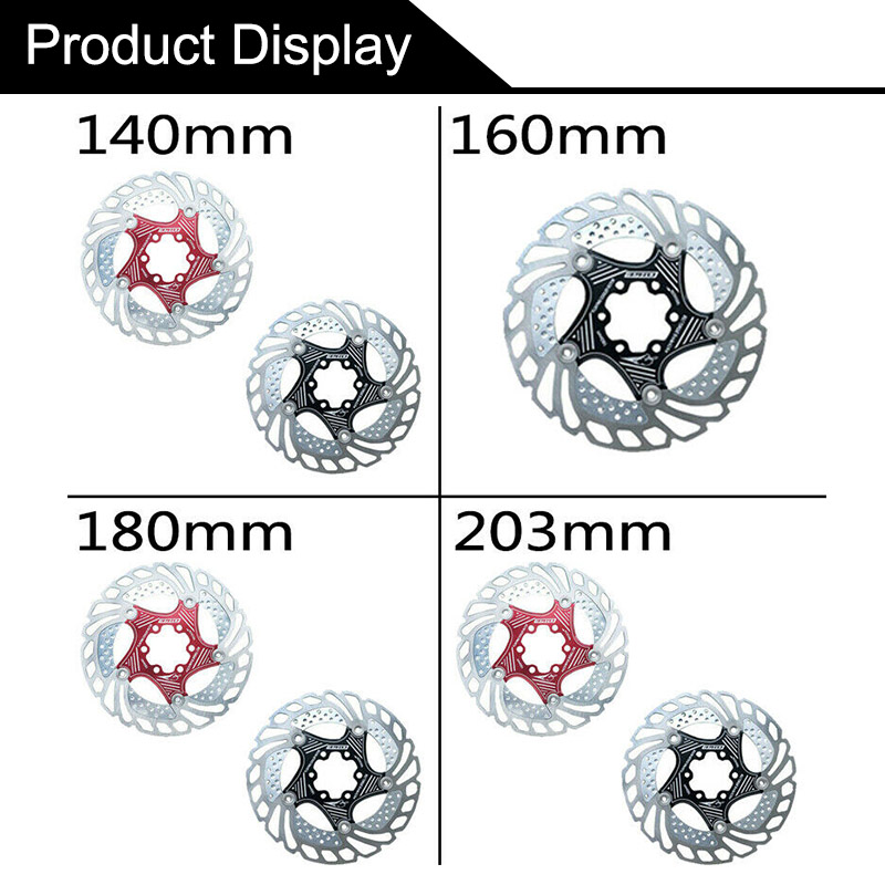 160mm Floating Disc Brake Rotor dissipation Heat Bicycle Disc Brake Rotor Bicycle Parts 