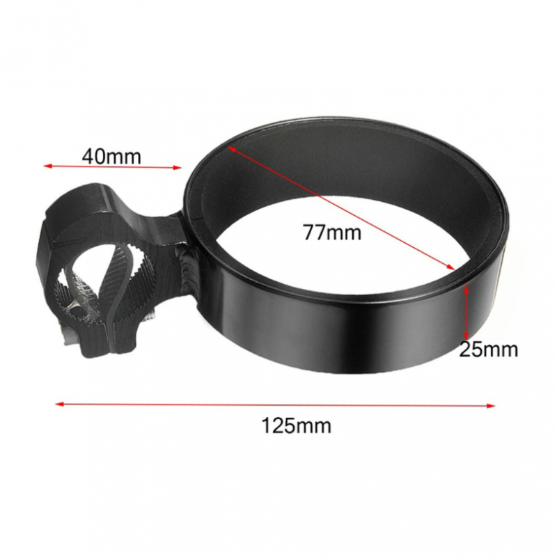 Bicycle Accessories Mountain Bike Coffee Cup Holder Water Bottle Holder for Bike Handlebar 