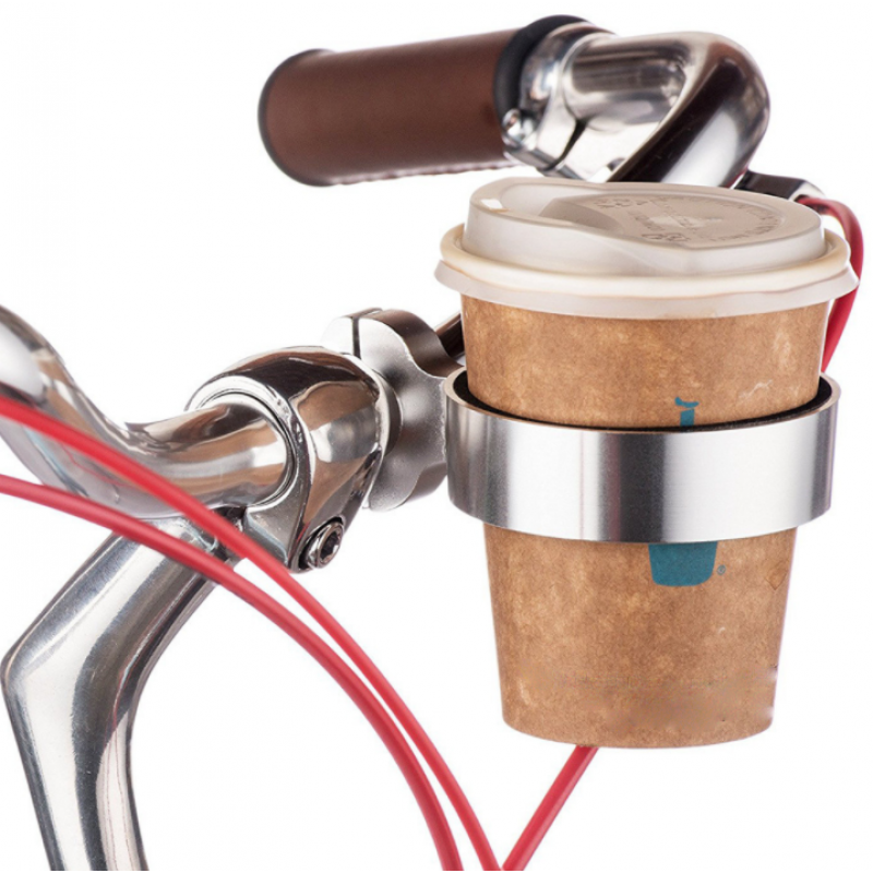 Bicycle Accessories Mountain Bike Coffee Cup Holder Water Bottle Holder for Bike Handlebar 