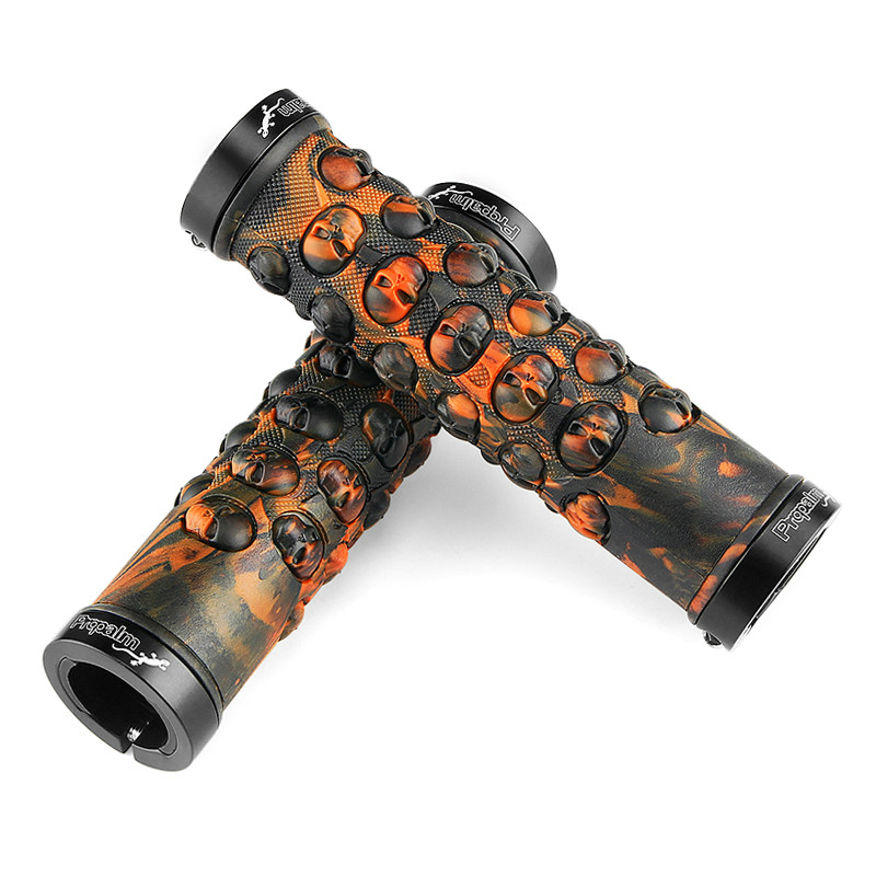 Colorful Mountain Bike Handle Grip Sponge handle sleeve bicycle accessories Cycling Lock Ring 