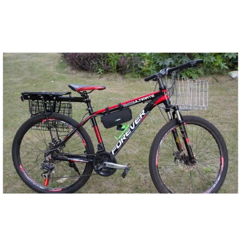 Wholesale front bike foldable basket bicycle Accessories bike bag 