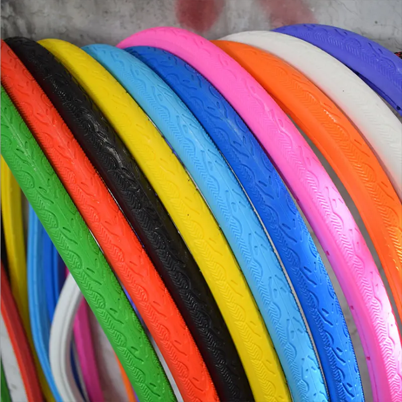 26 inch mountain bike bicycle Free inflatable tires tubeless vacuum 700C color bicycle tire 