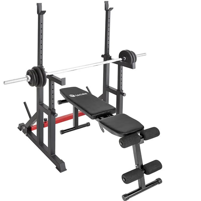 Home fitness equipment squat rack bench press rack weightlifting bed barbell rack bench press squat rack barbell shelf 