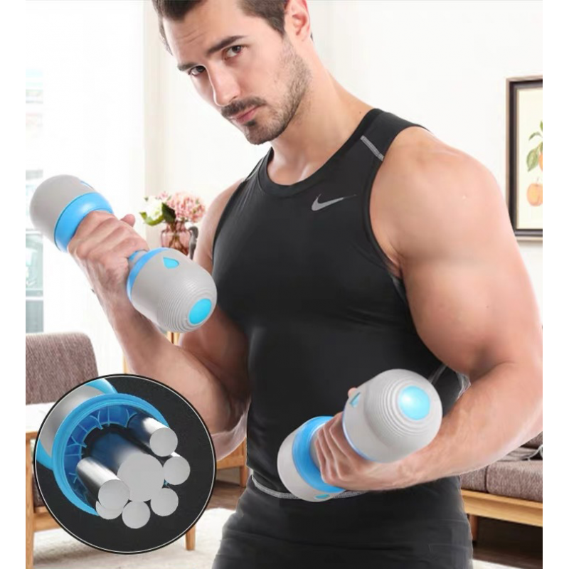 New dumbbell multifunctional adjustable weight unisex models home 10 kg fitness equipment 