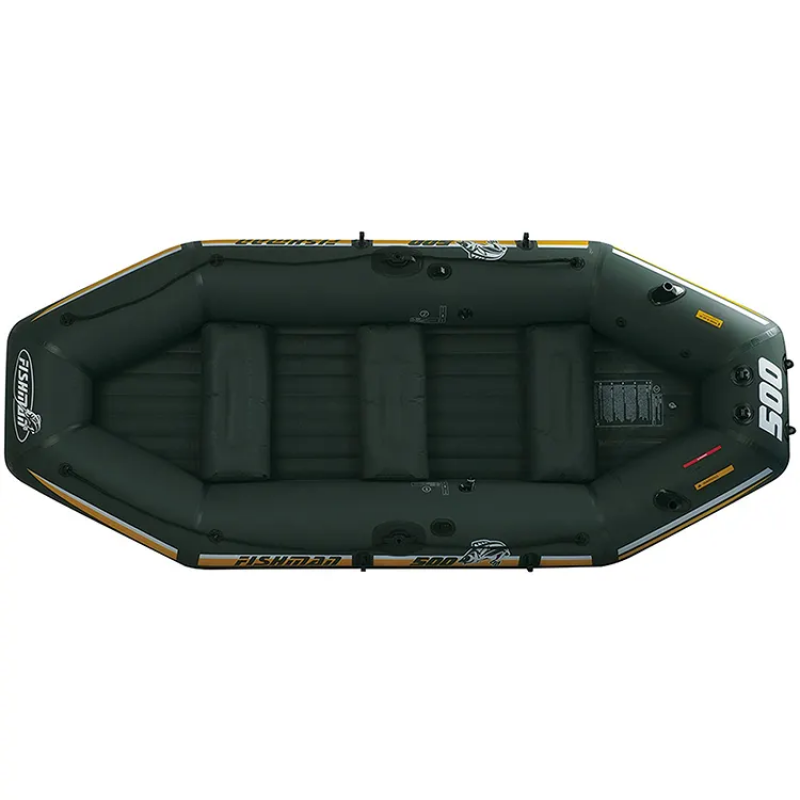Inflatable boat thickened rubber boat PVC mesh fishing boat durable folding boat kayak assault boat 