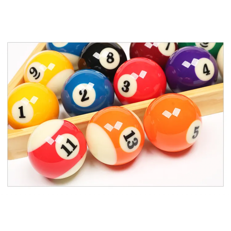 16 Pcs Mini Phenolic ResinGrade American Billiard Snooker Ball Pool Ball Set 
