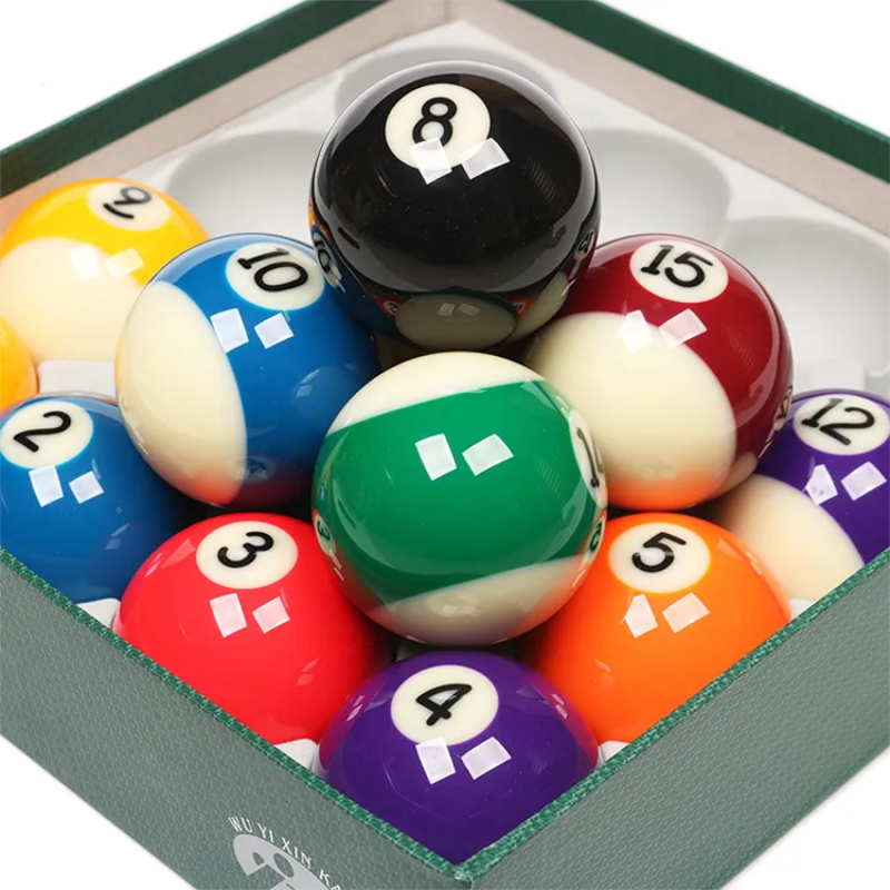 16 Pcs Mini Phenolic ResinGrade American Billiard Snooker Ball Pool Ball Set 
