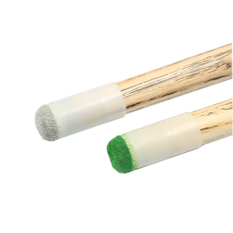 100pcs/box 9mm 9.5mm 10mm 13mm green or gray color Billiard Snooker Push-On Cue Tips 