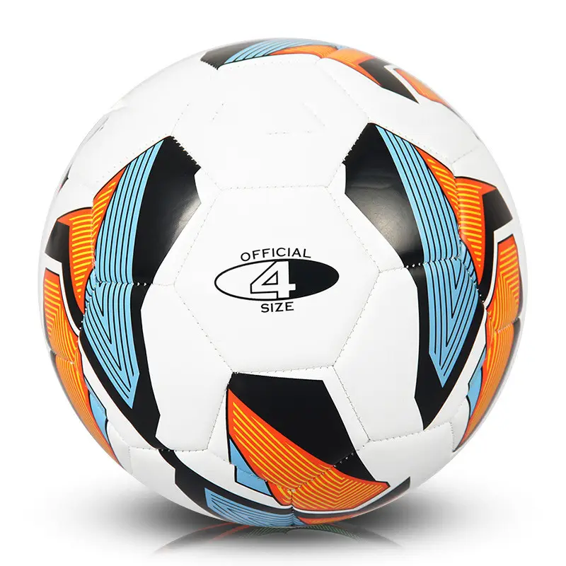 Size 4 Anti-slip PU wear-resisting soccer ball for Teenager  Slip-Resistant Standard Match Training Football 