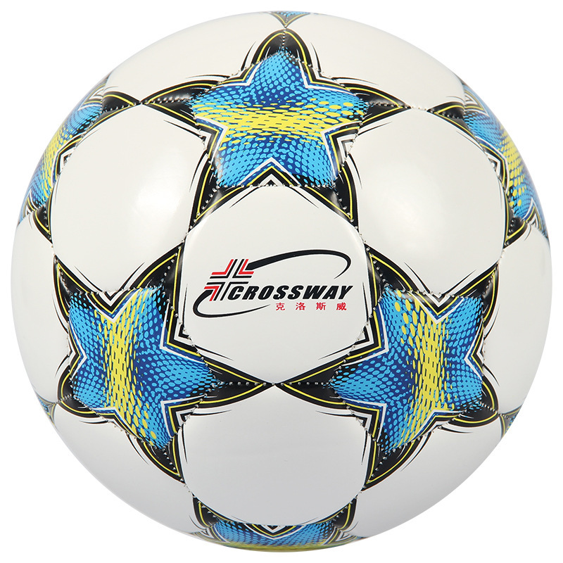 PU Leathe size 5 soccer ball Wear Resistant Anti-slip football for Professional Match Training 