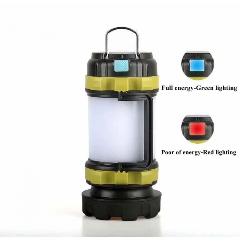 Outdoor camping lights camping LED work lights USB rechargeable emergency tent lights strong light long-range flashlight 