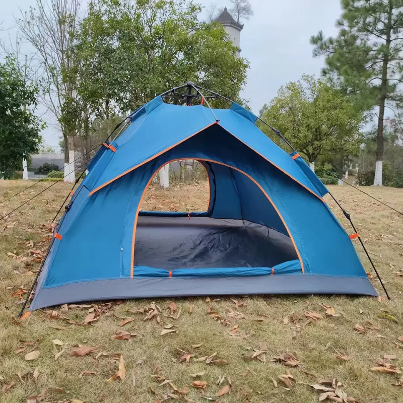 Automatic opening Family 3-4 Person Double Layer Easy Quick Setup Automatic Waterproof Tent for outdoor camping 