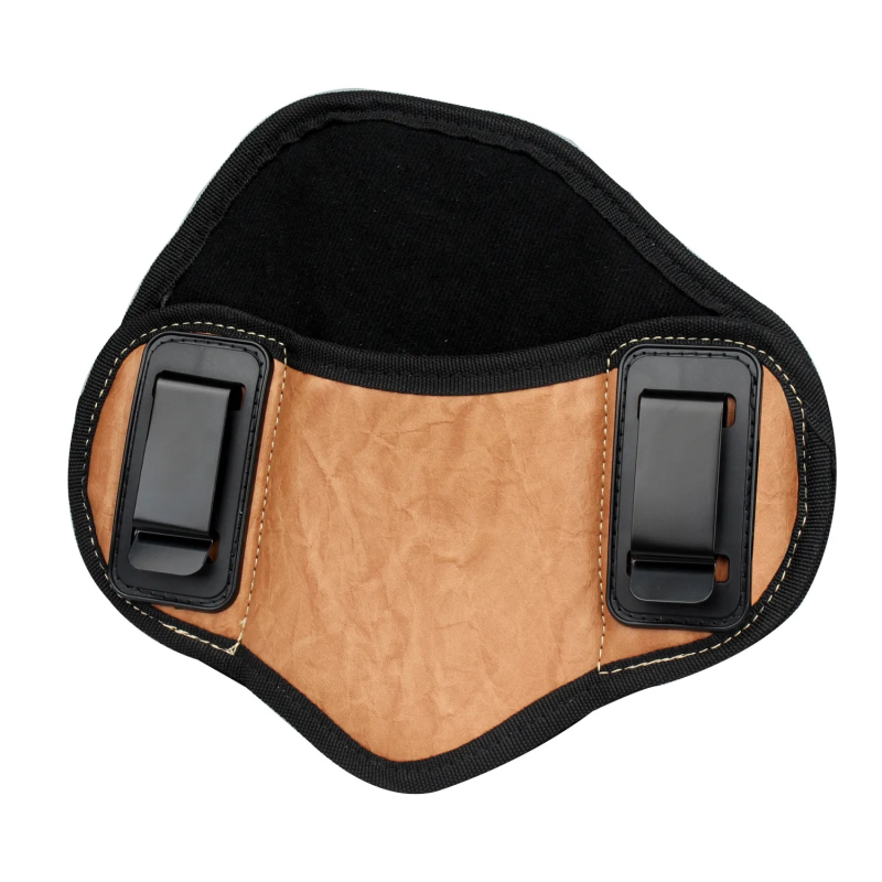 Amazon's new leather anti-scratch outdoor tactical Glock waist hanging hidden pistol holster invisible quick-draw holster 