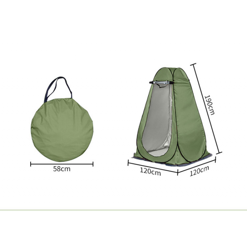 Fully automatic open changing tent outdoor shower bathing tent fishing swimming changing toilet toilet toilet tent 