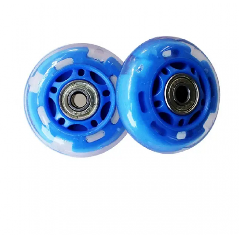 PU rubber wheels non-slip  children adult roller light skate wheels  accessories 