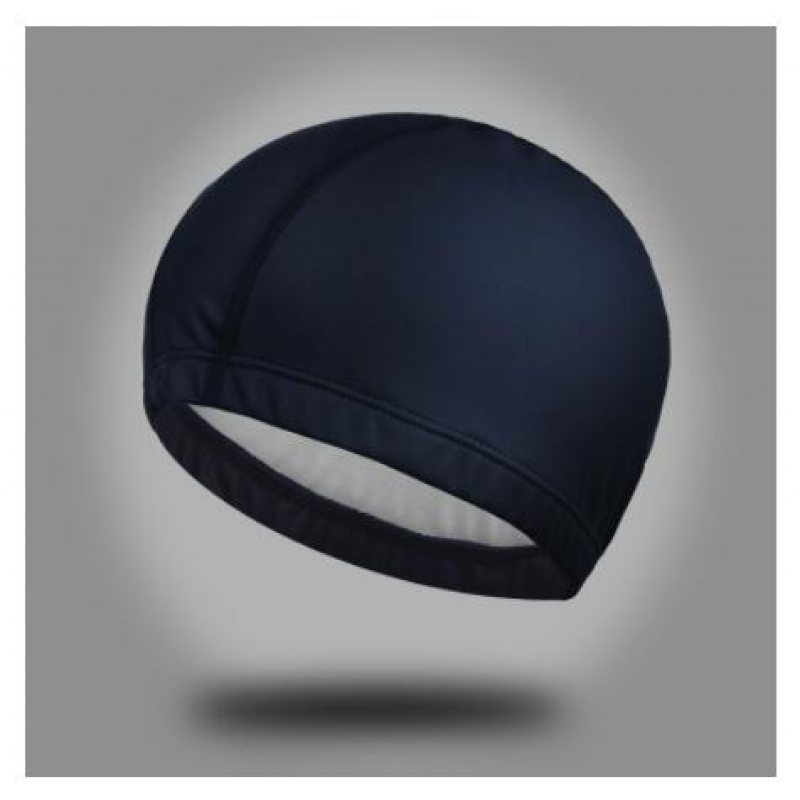 Pu swimming caps the source manufacturer has increased waterproof swimming caps for adult men and women with multi-color PU leather coated professional swimming caps 