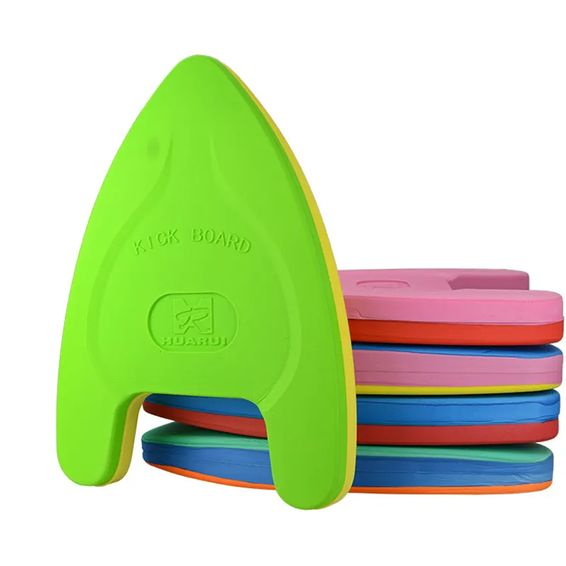 A-word floating board two-color EVA adult children beginners to practice water triangle swimming board 