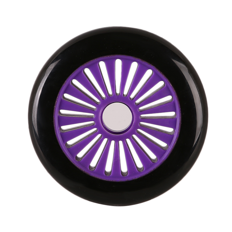 120*24mm Scooter accessories environmentally friendly shot and wear resistant colorful PU wheels 