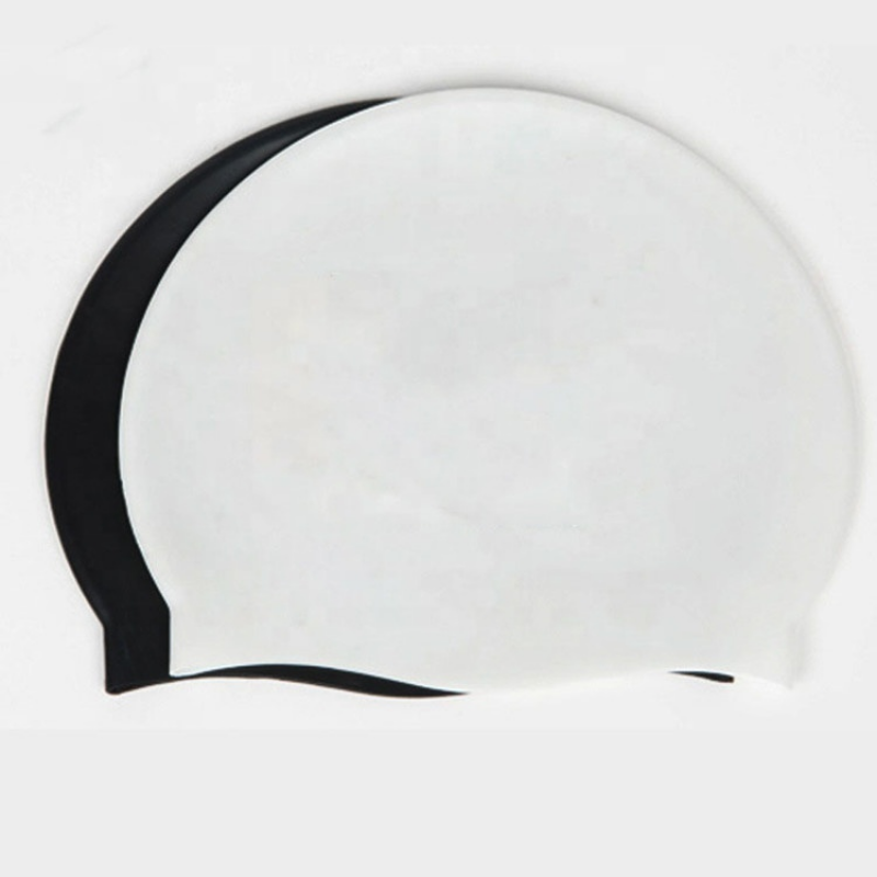 Waterproof high elastic MC multi-colour swimming cap for men and women 
