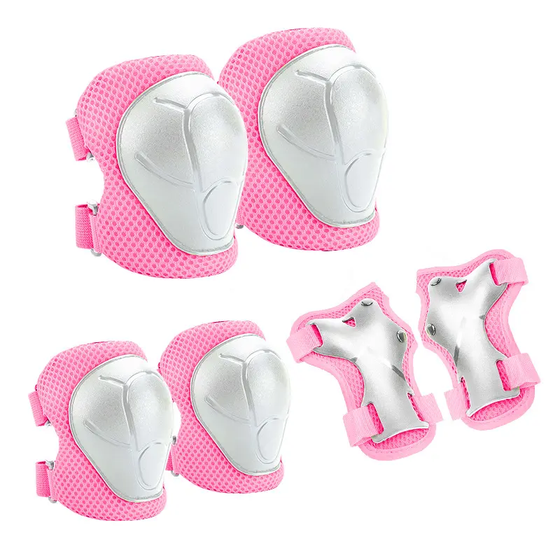 6 pcs children scooter bicycle roller skateboard protective gear Knee and Elbow Pads Set 