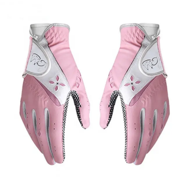 Golf gloves Ladies non-slip gloves two hands breathable gloves 
