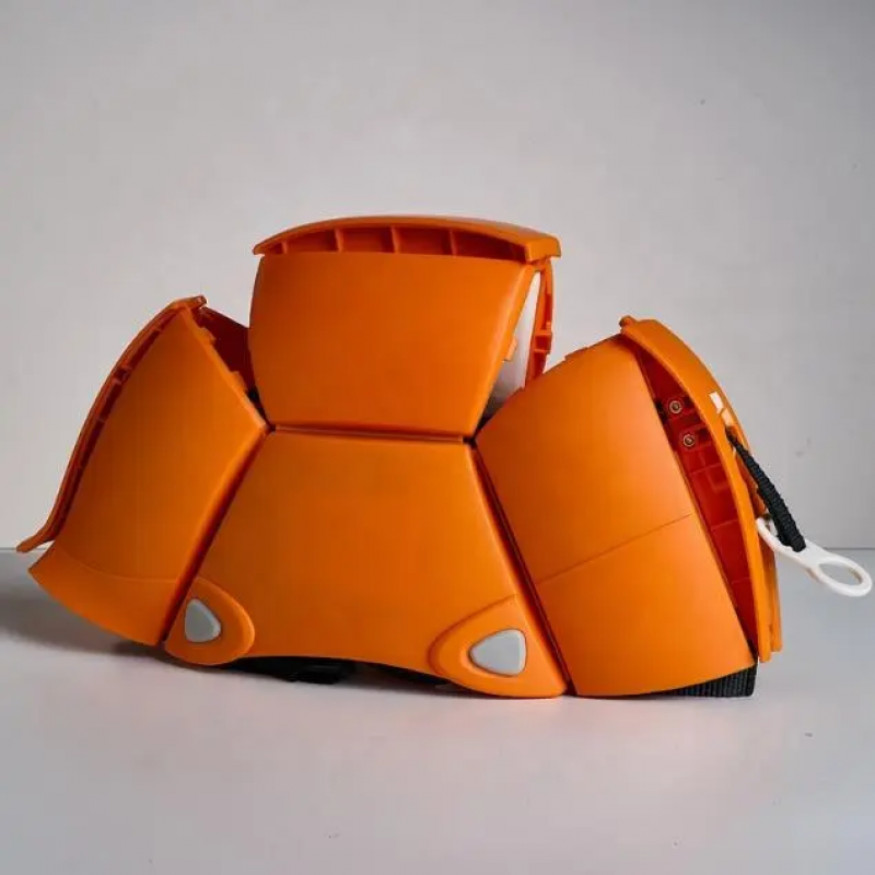 Collapsible disaster prevention helmet convenient bicycle riding helmet earthquake protection head disaster relief emergency helmet 