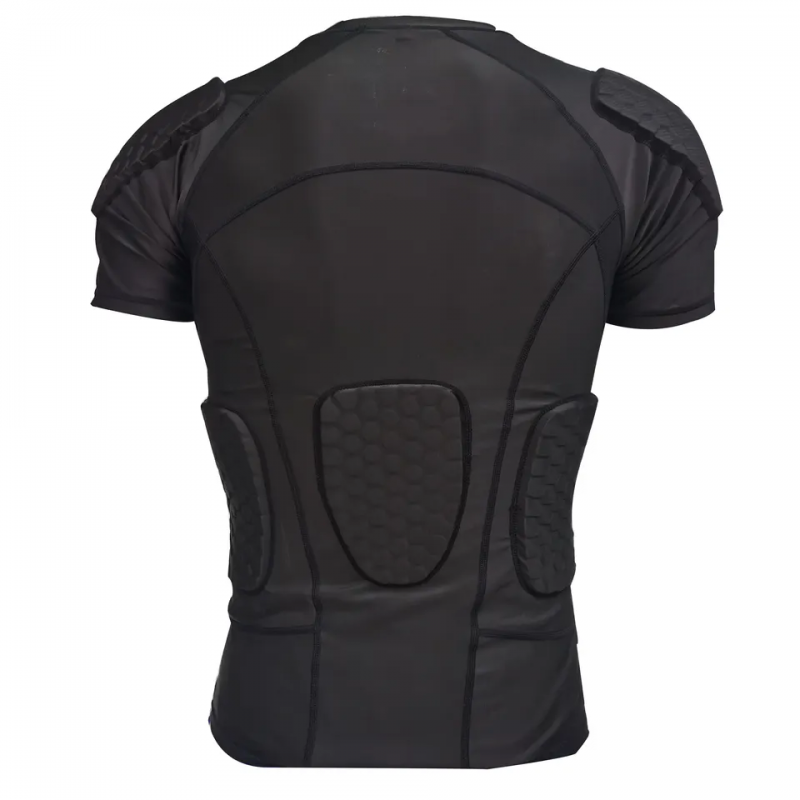 Protective T-Shirt Protector Suit for Basketball  Rugby football chest padded shirt 