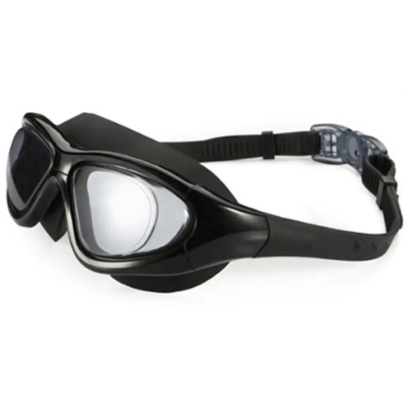 Swim surf goggles anti - fogging large frame non - clipping eye plating HD adult men and women glasses 